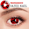 Pikkukuva 2 / 4: Tib 1 Pari Sharingan Kosketuslinssit Silmille Cosplay-Linssit Anime-Linssit Uchiha Sasuke Kakashi Linssit Anime-Tarvikkeet (FMY) Red Sasuke Uchiha