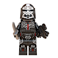 Miniatyrbild 2 av 5: 8 st Star Wars Rex Jesse Clone Force 99 Wrecker Hunter Minifigur Sammansatta Mini Byggstenar Actionfigurer Leksak Barnpresent
