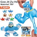 Miniatyrbilde 4 av 5: Helteaktig Pull Man Goojit Zu Super Elastisk Actionfigur Avlastning Knytt Stressleketøy Glad C