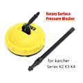 Miniatyrbillede 3 af 5: Højtryks Overfladerenser til Karcher K Serie Pistoler - Professionel Rengøring Med To Roterende Dyser Og Adapter Til Lodrette Overflader