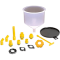 Miniatyrbild 1 av 4: 15 st/set Spill Proof Kylsystem Fyllningstratt Kit för Bilkylare Photo Color