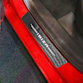 Miniatyrbillede 4 af 5: Dørtrinsstickers Beskyttende Tilbehør Til Seat Ibiza Leon Arona Altea Ateca Tarraco Alhambra Arosa Exeo Mii Toledo For Toledo Black White