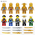 Miniatyrbillede 4 af 5: Ninja 1613 Byggeklodser Minifigur Lille Partikel My Vs. Python Gavelegetøj Dukkefører Verdensfigur 50pcs Approximately 4.5cm high