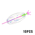 Miniatyrbilde 1 av 4: Variety Magic Flashing Twisted Bubble Wand Lysende Spin Regnbue Boble Ball Leke For [DmS] 10 Pcs