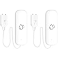 Miniatyrbild 1 av 5: 2 st Vattenläckagedetektorer, Tuya Smart Home Wifi Vattenläckage Immersionssensordetektor, App Alarmkontroll