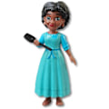 Miniatyrbillede 2 af 3: 6 stk./sæt Encanto Figur Bruser Legetøj Kage Topper Skrivebord Minifigurer Ornament Skrivebords Dekoration