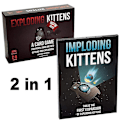 Miniatyrbillede 1 af 4: Du Har Fået Krebs Af Exploding Kittens Familiebordspil Sjovt Voksen Brætspil Legetøj Multiplayer Kortspil Julegave [DmS] 2 in 16