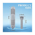 Miniatyrbillede 3 af 5: 2 stk. Spa Mineral Ion Filter Stick Spa Mineral Sticks Whirlpool Zink Mineral Ion Stick Grey