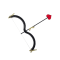 Miniatyrbillede 3 af 5: Cupid Bueskydningssæt, Bue & Pil Sæt Cupid Kostume Fotorekvisitter Til Voksne [DmS] black