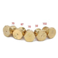 Miniatyrbilde 4 av 5: 5x Gassbluss-sett for LPG-konvertering - Dyser, dyser, propandyser, 70 87 70 50 102, kokeplater, gasskomfyr, gassdyser