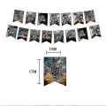 Miniatyrbild 4 av 5: Transformers Barnkalas Tillbehör Optimus Prime Bumblebee Robot Födelsedag Dekoration Nummer Ballong Banner Engångstallrikar Koppar  (FMY) yellow 7pcs-10