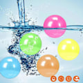 Miniatyrbillede 4 af 4: Glorbs - Glorbs Bolde, Glorbs Klæbrige Bolde til Loft & Vægge, Gløder i Mørket Klæbrige Stressbolde Orange 6pcs