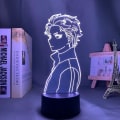 Miniatyrbillede 3 af 5: Anime 3D Lampe Rem og Ram fra Re Zero Starting Life in Another World Natlampe til Soveværelsesindretning Fødselsdagsgave LED Natlys (Farve: A)BY C