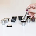 Miniatyrbillede 5 af 5: Kaffetamperfyldningsværktøj i rustfrit stål, espressotamper kompatibel til maskine, solidt tamperværktøj Silver