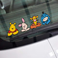 Miniatyrbillede 1 af 3: Bilsticker Winnie the Pooh dækker ridser 2 stk