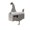Miniatyrbild 1 av 2: Unik Kyckling Ko Häst Brevlåda Utomhus Väderbeständig Postlåda Prydnad Trädgård Gräsmatta Dekoration Chicken