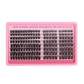 Horizontal 16 Rows Segmented False Eyelash Cluster Set - Natural & Dense Volume