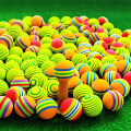 Miniatyrbild 4 av 5: 10 st Multifunktionella Golfskumbollar Hög Säkerhet Slitstarkt Miljövänligt Golfövningsboll för inomhus TSUNDEAU  [DmS] Purple