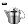 Miniatyrbillede 5 af 5: Rustfrit Stål Tekande Cafe Te Kaffe Drikke Restaurant Tekande Flip Låg 20oz
