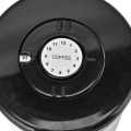 Miniatyrbillede 3 af 5: Lufttæt Kaffebeholder Opbevaringskrukke Datospærrer CO2 Udløbsventil Rustfrit Stål Beholder Hvid variationValue