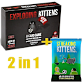 Miniatyrbillede 1 af 4: Du Har Fået Krebs Af Exploding Kittens Familiebordspil Sjovt Voksen Brætspil Legetøj Multiplayer Kortspil Julegave [DmS] 2 in 15