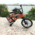 Pikkukuva 5 / 5: Mini-sormipyörä lelut seos Miniatyyri Mtb Pyörä Malli Diy Luova Simulaatio Vuoristo Pyöräily Lapset Koulutuslahjat [DmS] Blue