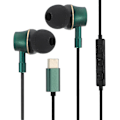 Miniatyrbillede 2 af 4: Usb C-hovedtelefoner Ergonomisk kablet kontrol In-ear støjreducerende headset