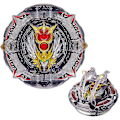 Miniatyrbillede 4 af 5: 1mor Laike Db Enkelt Spindende Toppe B-193 Ultimate Valkyrie B-192 Greatest Rafael Guld Custom Launcher Legetøj til Børn [DmS] Dynamite Belial