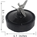 Miniatyrbillede 2 af 5: Reservedele til Ninja Blender - Samling med 7 Finner, Ekstraktorblad, Blenderkopdele til Bl451 Bl