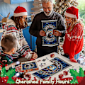 Miniatyrbilde 4 av 5: Adventskalender 2024, Julekrybbe Puslespill 1000 Brikker, Puslespill Nedtelling Kalender For Julegaver, 24 Bokser Puslespill For Nedtelling, col
