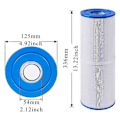 Miniatyrbillede 2 af 5: Spa-filter til Prb50-in Unicel C-4950 413-212-02 Filbur -2390 Whirlpool J200 Serie Hot Tub-filter,p White