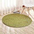 Miniatyrbillede 1 af 5: Bademåtte Skridsikker Absorberende Brusebad Badeværelsesmåtte Rund No.a7BY Green 80 diameter