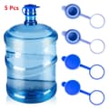 5 ST - 5 Gallon Vattenkanna Lock Silikonläckage- och Spillresistenta Ersättningslock