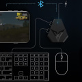 Miniatyrbillede 3 af 5: Flydigi Q1 Mobilspil Tastatur Mus Konverter Via USB-interface Og Trådløs Bluetooth-kompatibel Forbindelse Til Både A-ndroid Og I-os  [DmS]
