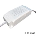 Miniatyrbilde 2 av 4: Passer til LED-driver for taklys, elektroniske transformatorer 8-24W/24-36W/36-50W Modell js 24-36W