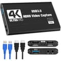 Video Capture Card, Switch Capture Card til Switch, 4K 1080P 60FPS til Streaming Videooptagelse fo