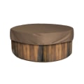Miniatyrbild 3 av 5: Runt Badkarstäcke UV-Resistent Badkarstäcken Utomhus Spa Badkarstäcken-XinHan Brown