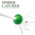 Miniatyrbild 4 av 5: Spindelfångare med Långt Handtag 74cm Vikbart Design Bug Catcher Spindelfångare Extra Långt Handtag Mänskligt Avlägsnar Spindlar, Insekter, Långbenta Spindlar, Getingar