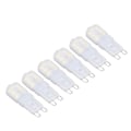 Miniatyrbillede 4 af 5: 6 stk. G9 LED-pærer, dæmpbare, 3W, energibesparende, 360 graders lys, til loftslamper og pendler, hvidt lys, 110-140V