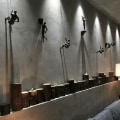 Miniatyrbillede 3 af 5: Klatrefigur Skulptur Væghængende Baggrundsvæg Udendørs Sport Dekoration Kunst Kreativ Hængende Klatrestatue (FMY) A
