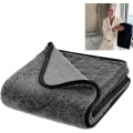 Pikkukuva 1 / 5: Suihkukoppeihin tarkoitettu pyyhe veden poistamiseen suihkussa ja kylvyssä, kiiltävä kylpypyyhe XXL, nopeasti kuivuva pyyhe 1Pcs 40 x 40 cm