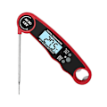 Miniatyrbild 1 av 5: Kötttermometer, Instantläsning, Digitalt Mattermometer, Bakgrundsbelyst LCD-Skärm Vikbar Lång Sond