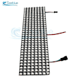 Miniatyrbilde 1 av 5: 1 stk Ws2812b Rgb Led Digital Fleksibel Individuelt Adresserbart Panel Lysstripe Ws2812 8x8 16x16 8x32 Modul Matriks Skjerm Dc5v 8X32CM