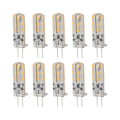 Miniatyrbillede 4 af 5: 10 stk. G4 LED-pære 1,5W DC12V Varm hvid 3000K 110LM Bi Pin-lyspærer LED til skabsbelysning gårdhave