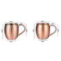 Pikkukuva 2 / 5: 530 ml 100% Puhdas Kuparimuki Moskova Mule Muki Rum Kupi Cocktail Kupi Puhdas Kuparimuki Ravintola BaariBY