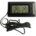Biltermometer med lättläst LCD digital display.