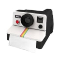 Miniatyrbillede 2 af 4: Hjem Kreativ Vævsæske Retro Polaroid Kamera Form Vævsæske