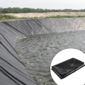Pikkukuva 5 / 5: Teichfolie Verstärkt Wasserdicht Pp Garten Wasserdicht Pool Schicht Für Landschaftsgestaltung Jikaix 300cm x 250cm
