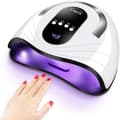 UV negletørrerlampe - 120W - Automatisk sensor - 4 timere - LCD-display
