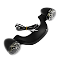Pikkukuva 4 / 5: Moottoripyörän takavilkun jarruvalopalkki Harley Touring Street Glide Road Glide Road King Fltrx Flhx 2010-2020 2021 A Turn Signal Light